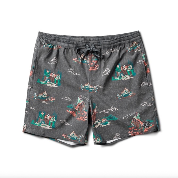 Roark Shorey Boardshorts 16", Ranch Hand Print - Picture 1 of 6